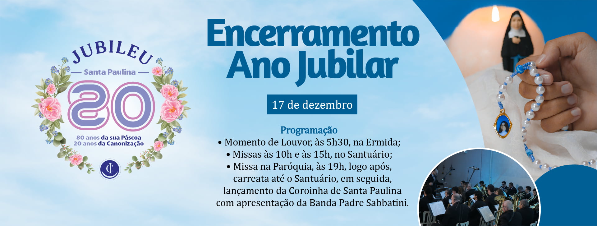 Encerramento do Ano Jubilar