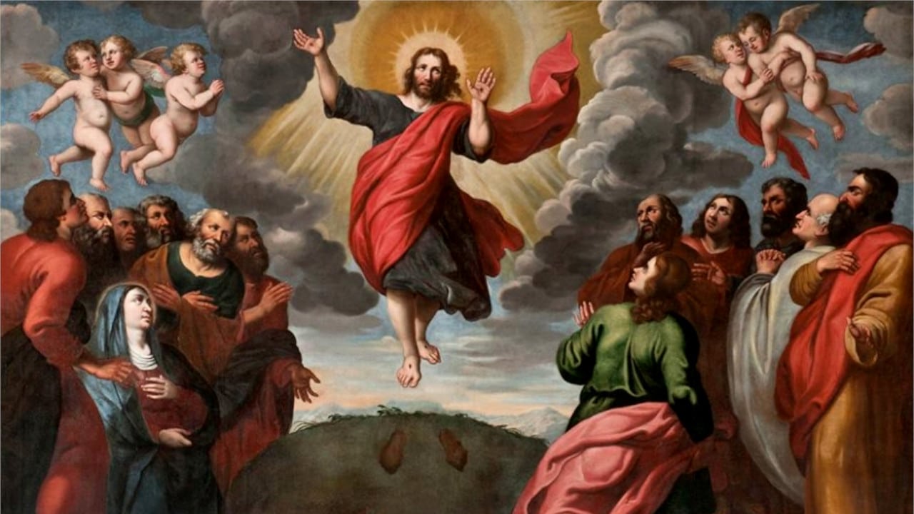Imagem representativa da Ascensão do Senhor.